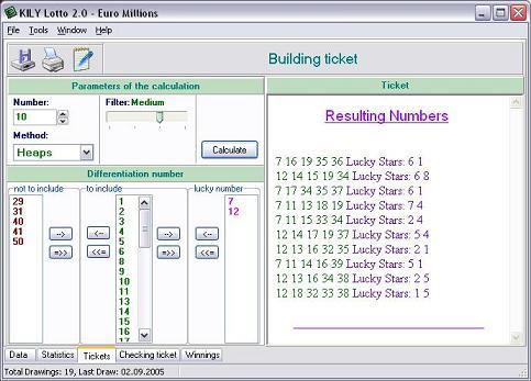KILY Lotto Screenshot